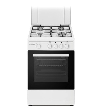 Schaub Lorenz Schaub Lorenz SS450GW Cucina a Gas 50×50 Cm 4 Fuochi a Gas Forno a Gas Bianca