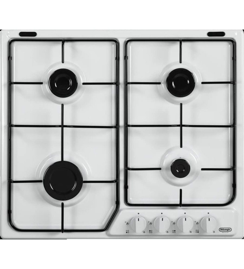 De'Longhi De'Longhi piano cottura a gas YBF 46 ASV incasso smaltato controlli frontali