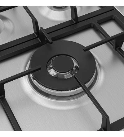 BEKO Beko HIAL75225SXE Piano Cottura da Incasso 5 Fuochi a Gas Larghezza 75 cm in Acciaio Inox colore Inox