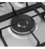 BEKO Beko HIAL75225SXE Piano Cottura da Incasso 5 Fuochi a Gas Larghezza 75 cm in Acciaio Inox colore Inox