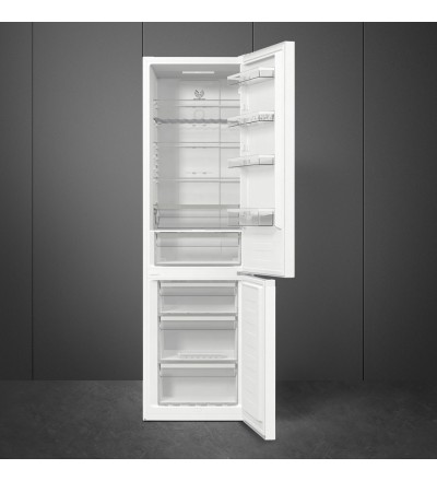 SMEG Smeg Frigorifero Combinato No Frost 331L Bianco Classe E Display LED RC20WDNE