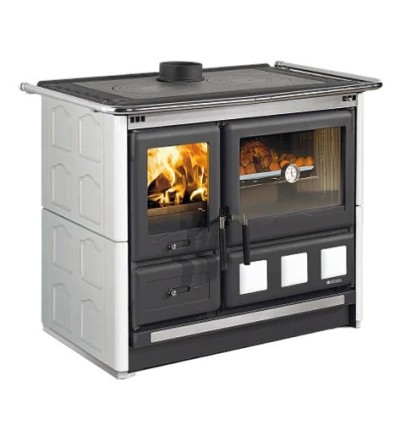 La Nordica La Nordica Rosa XXL 5.0 caminetto freestanding a legna bianco 11kW classe A+ interno
