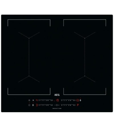 AEG AEG Piano cottura a induzione 4 fornelli 58 cm da incasso nero touch IKS64453IB