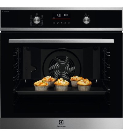 Electrolux Electrolux EOD6P56X Forno Elettrico 72L SteamBake Autopulizia Nero Acciaio Inox