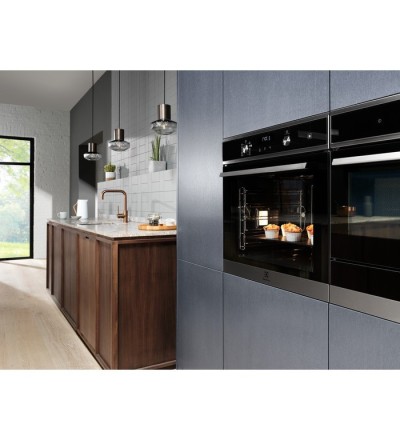 Electrolux Electrolux EOD6P56X Forno Elettrico 72L SteamBake Autopulizia Nero Acciaio Inox