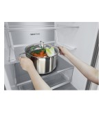 LG LG Frigorifero Combinato GBV7280BMB 387L Classe B No Frost Acciaio Inox