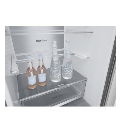LG LG Frigorifero Combinato GBV7280BMB 387L Classe B No Frost Acciaio Inox
