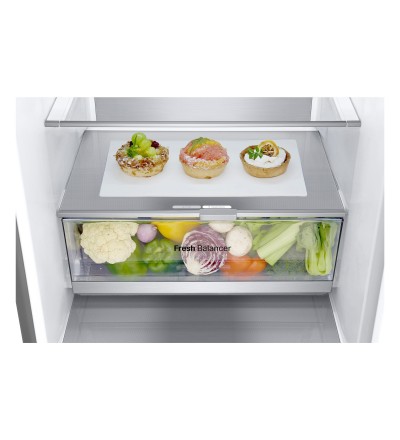 LG LG Frigorifero Combinato GBV7280BMB 387L Classe B No Frost Acciaio Inox