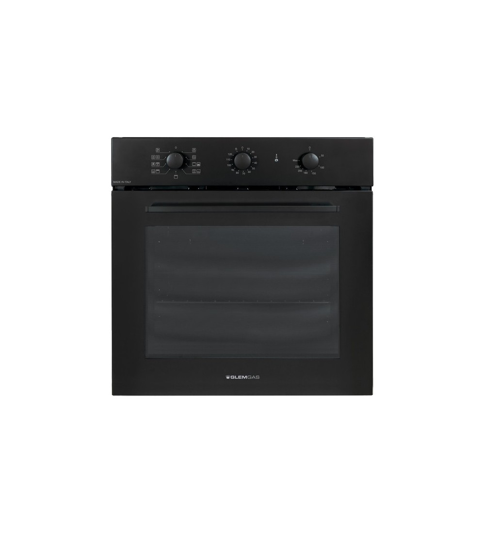 Glem Gas Glem Gas Forno elettrico da incasso GFX92NC-S6 64L nero classe A multifunzione
