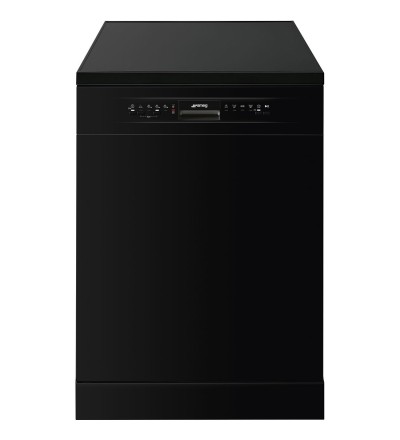 SMEG Smeg Lavastoviglie 60cm Libera Installazione 13 Coperti Nero LVS292DN Classe D