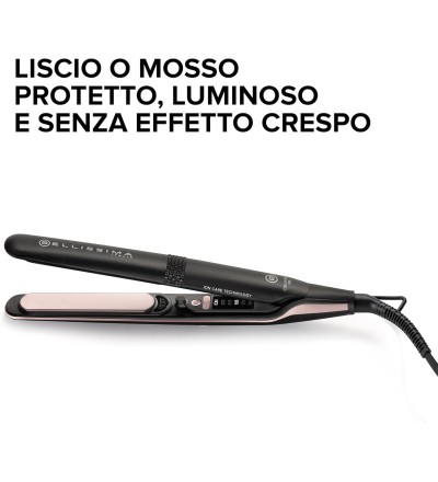 Bellissima Imetec Bellissima Imetec Piastra Creativity Ion Capelli Lisci o Mossi