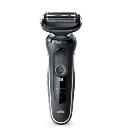 Braun Braun Series 5 Rasoio Elettrico Nero Acciaio Inox
