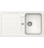 SCHOCK Schock Formhaus D-100 Lavello Montato Su Piano Bianco