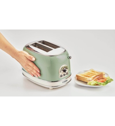 Ariete Ariete Tostapane Vintage 2 Fette Verde 810 Watt