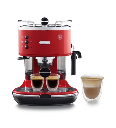 De'Longhi De'Longhi Icona Macchina per Espresso 1100W Rosso