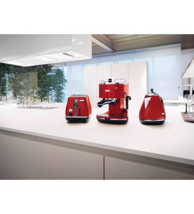 De'Longhi De'Longhi Icona Macchina per Espresso 1100W Rosso