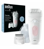 Braun Braun Silk-épil 5 Epilatore Elettrico Donna Bianco/Rosa