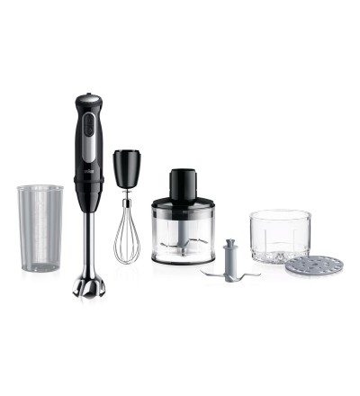 Braun Braun Minipimer MultiQuick 5 Pro 1000W Nero Acciaio Inox