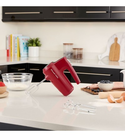 Russell Hobbs Russell Hobbs Sbattitore Manuale Grigio Rosso 185W