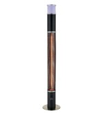 DCG Eltronic DCG Eltronic Riscaldatore Elettrico con Bluetooth e LED