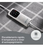 Imetec Imetec Caldoplaid Velvet Square Plaid Riscaldabile