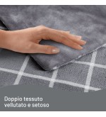 Imetec Imetec Caldoplaid Velvet Square Plaid Riscaldabile
