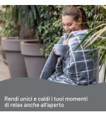 Imetec Imetec Caldoplaid Velvet Square Plaid Riscaldabile