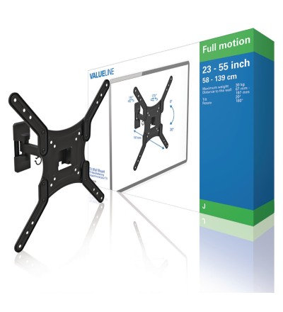 Valueline Valueline Supporto TV VLMFM2M 100x100mm 400x400mm Nero