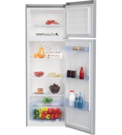 BEKO Beko Frigorifero con Congelatore RDSA310M40SN 306L Argento Libera Installazione
