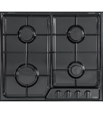 De’Longhi De'Longhi piano cottura a gas 4 fornelli da incasso 58 cm nero YNF46ASV