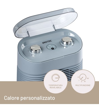 Imetec Imetec Silent Power Protection Termoventilatore Silenzioso 2100W