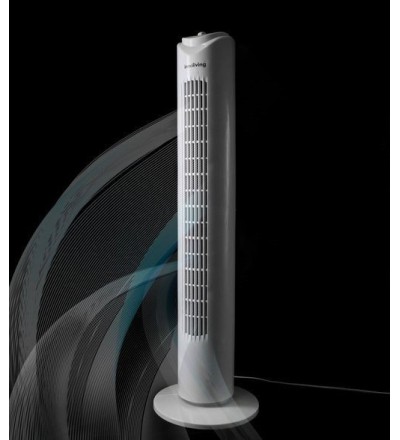 Innoliving Innoliving Ventilatore a Torretta Bianco 120h 3 Velocità