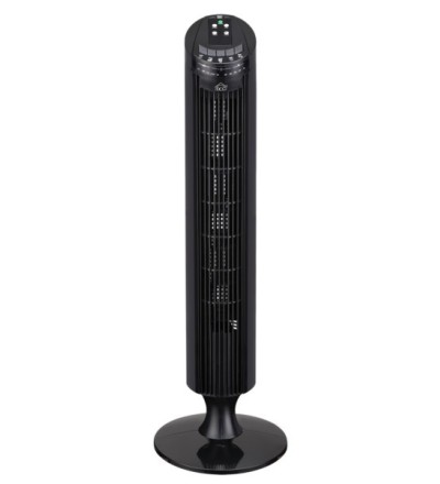 DCG Eltronic DCG Eltronic Ventilatore a Torretta Nero 25 cm