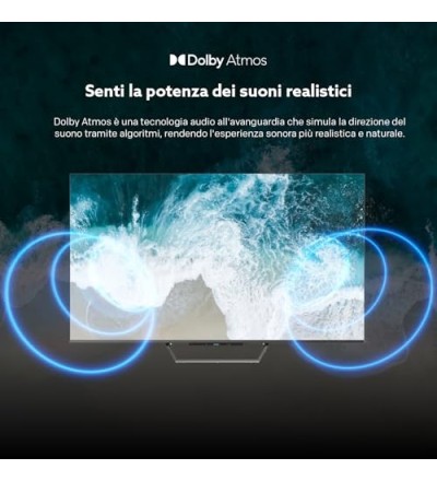 MQE MQE7600 TV 43 Pollici QLED 4K Ultra HD