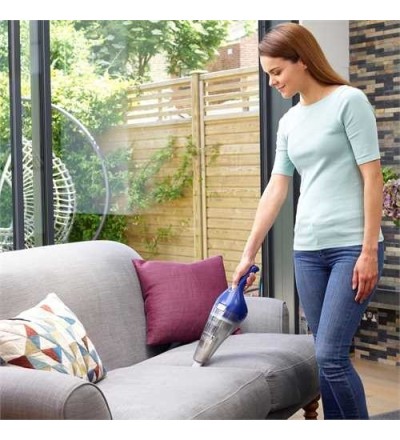 Black & Decker Black & Decker NVC115WA Aspirabriciole senza filo Blu, Grigio Senza sacchetto
