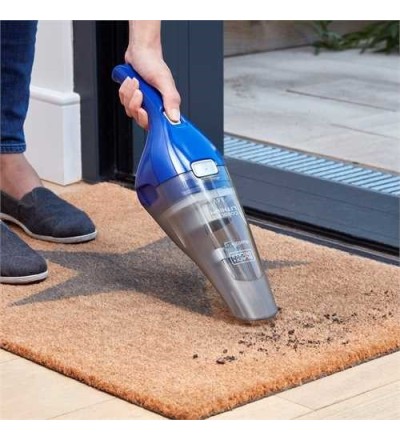 Black & Decker Black & Decker NVC115WA Aspirabriciole senza filo Blu, Grigio Senza sacchetto