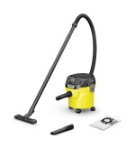 Kärcher Kärcher KWD1 1.628-401.0 Bidone Aspiratutto 1000 W Contenitore 12 L Nero/Giallo