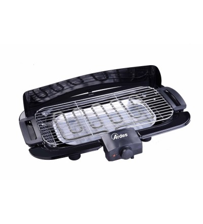 Ardes Ardes AR1B02 BBQ Barbecue Elettrico Termostato Potenza 2000 Watt