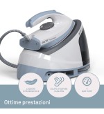 Imetec 10Imetec 9033 Rapidvapor Ferro da Stiro Generatore di Vapore 2400 W