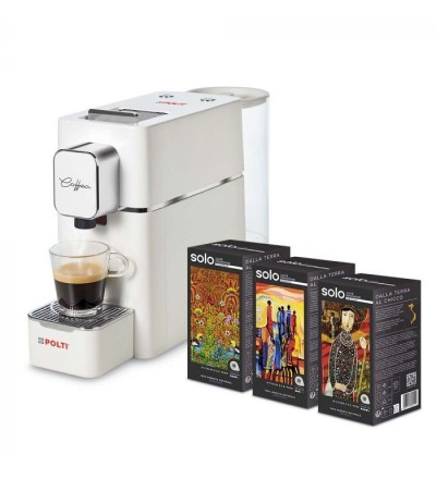 Polti Polti PCEU0127 Macchina per Caffè a cialde 0,85 L 1400 W Bianca