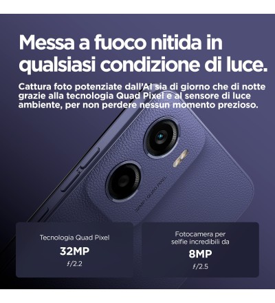 Motorola Motorola Moto E15 2+64GB 6.67 Fresh Lavender ITA