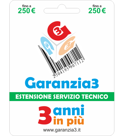 GARANZIA3 – 3 anni in più...