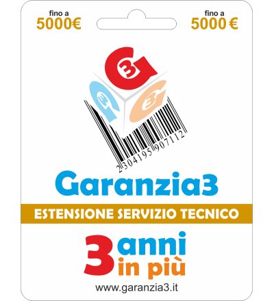GARANZIA3 – 3 anni in più...
