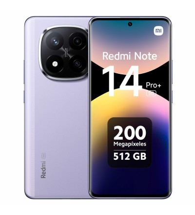 Xiaomi Xiaomi Redmi Note 14 Pro+ 6.67 12GB 512GB 5G Colore Lavender Purple Garanzia Europa