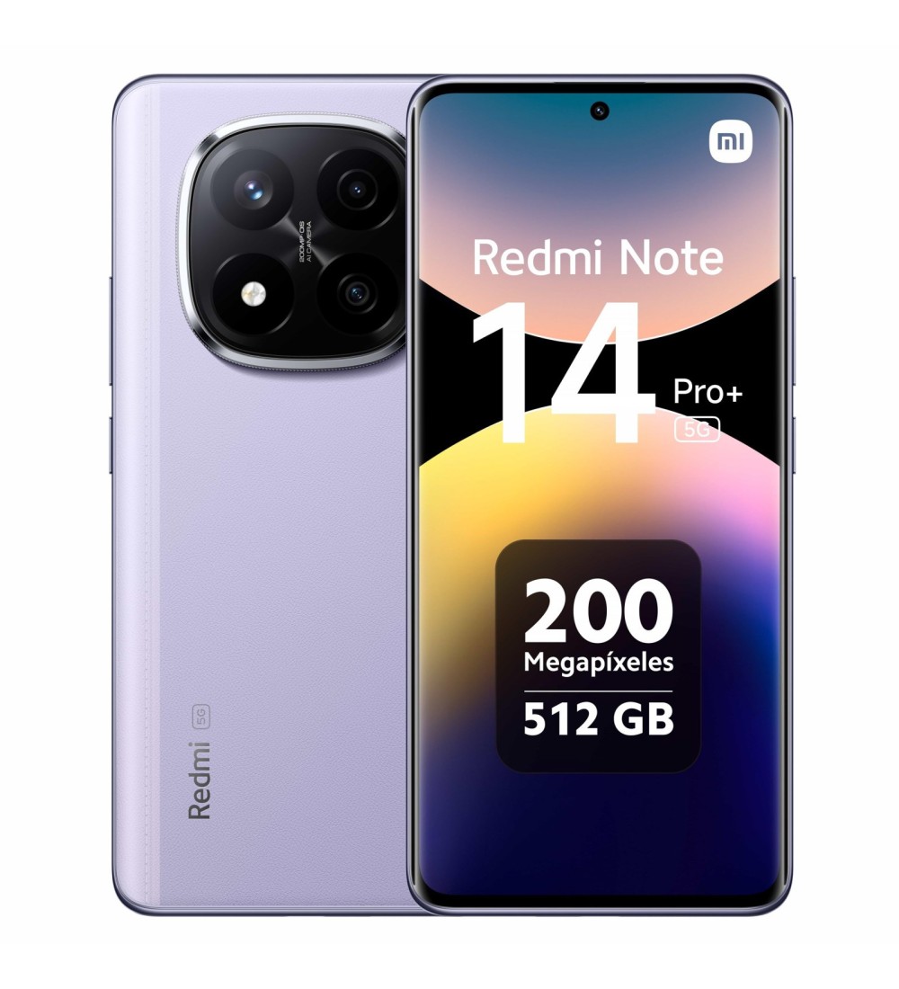 Xiaomi Xiaomi Redmi Note 14 Pro+ 6.67 12GB 512GB 5G Colore Lavender Purple Garanzia Europa