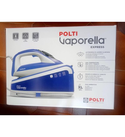 Polti Polti Ferro da Stiro VE30.30 Piastra in Ceramica 2100W Bianco/Blu