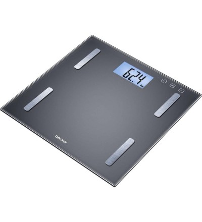 Beurer Beurer BF 180 Bilancia Diagnostica con Elettrodi in Acciaio Inox Spazzolato