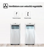 Hisense HISENSE CONDIZIONATORE PORTATILE 9000BTU SOLO FREDDO APC09KV