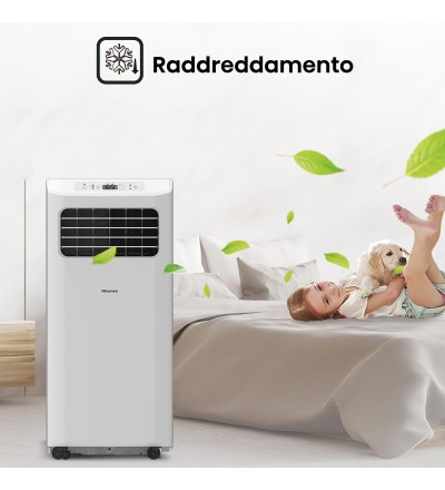 Hisense HISENSE CONDIZIONATORE PORTATILE 9000BTU SOLO FREDDO APC09KV