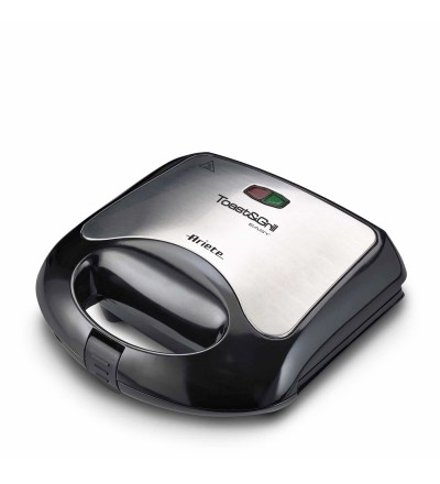 Ariete Ariete 1980/00 Toast & Grill Easy Piastra Elettrica Antiaderente Chiusura Salvaspazio 750W
